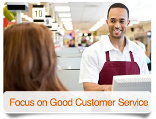 Focus on Good Service