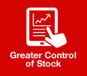 greater control of stock