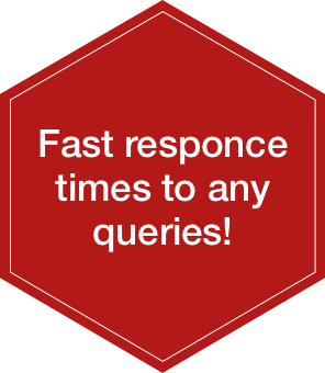 Fast response times to any queries